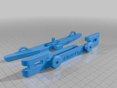 LAND ROVER FRONT & REAR BUMPER 1/10 3D Printer Model