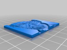 Lincoln Lithophane 3D Printer Model