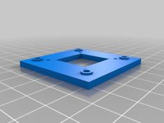 Simple Fan Mount Avatar VTX 2.0 (Walksnail) 3D Printer Model