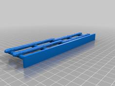 TableTop Terrain: Straight Farm Fence 3D Printer Model