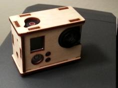 Laser Cut GoPro Hero 3 Black Laser-able Case