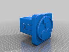 Buttman Hitch Cover 3D Printer Model