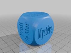 Food Dice – French 3D Printer Model