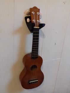 Support Mural Ukulele Wall Guitar 3D Printer Model