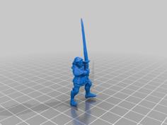 Gawain The Gallant 3D Printer Model