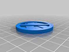 No Pants Party Coin 3D Printer Model