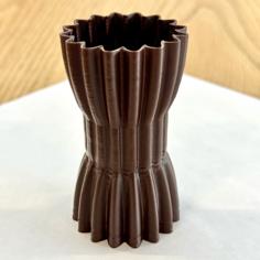 Fluted Vase 3D Printer Model