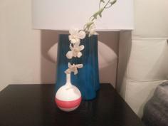 Single Flower Vase 3D Printer Model