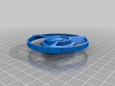 Beyblade X Trypio Blade 3D Printer Model