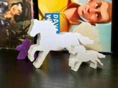 Horse Meeple For Board Games 3D Printer Model