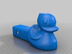 Rubber Ducky Hitch 3D Printer Model