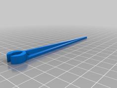 Ground Pin Hose Holder 3D Printer Model