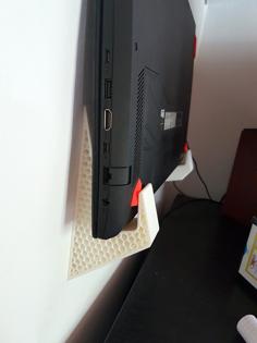 Laptop Wall Mount 3D Printer Model