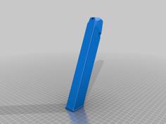 3o Round Magazine With Lips Metal 3D Printer Model