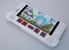 PizzaBoy Gamepad Case For IPhone 5 (v1.1) 3D Printer Model