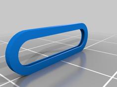 Laptop Webcam Privacy Cover 3D Printer Model