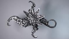 Flower Pendant 3D Printer Model