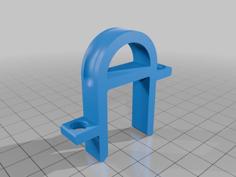 Aquarium Tube Holder Single 3D Printer Model