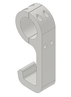 Rollbar Hook – 1.5in, 1 1/2in 3D Printer Model