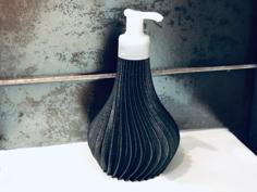 Soap Dispenser Push No Vase Mode 3D Printer Model