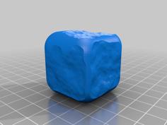 Toy Ice Cube 3D Printer Model