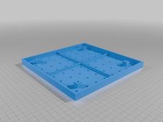 210×210 Peg Board 3D Printer Model