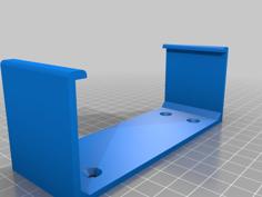 Underdesk Brackets (for Various Things) 3D Printer Model