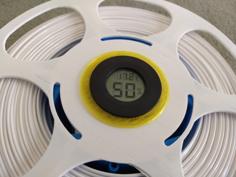 Hygrometer Spool-mount 3D Printer Model