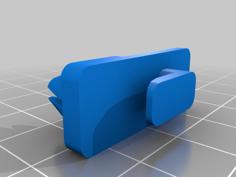 Fiat X1/9 Door Card Clip 3D Printer Model