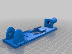 FlyWing FW450L V3 Walksnail Avatar Camera Mount 3D Printer Model