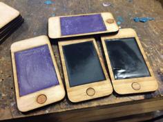 Laser Cut Medieval PDAs – With Iphone Version