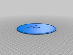 Round Glass Aquarium Lid 3D Printer Model