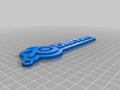 Llavero De Blender 3D Printer Model