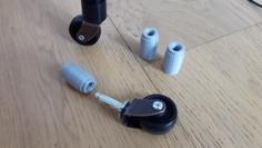 Caster Wheel Inserts 3D Printer Model