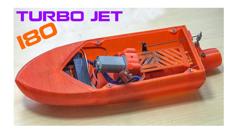 Jet Boat Mini Motor 180 Body V2 3D Printer Model