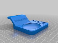 Left Tool Holder Anycubic Mega X 3D Printer Model