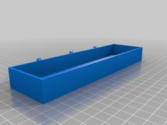 Pegboard Shelf 18 X 6 X 2 Cm 3D Printer Model