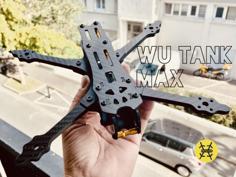 WU TANK MAX – 5 And 6 Inch Freestyle Frame 3D Printer Model