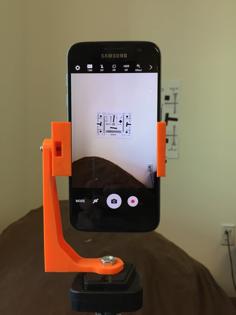 Tripod Cellphone Mount 3D Printer Model