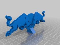 Red Bull Sign 3D Printer Model