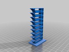 PLA+ Temp Tower 195-235 Solid Base 3D Printer Model