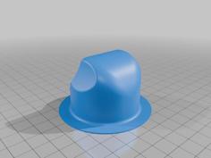 Piper Cherokee Vent Cup 3D Printer Model