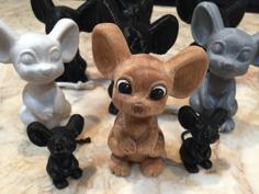 Dash The Mouse 3D Printer Model