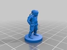 The Expanse – Astronaut (18mm Scale) 3D Printer Model