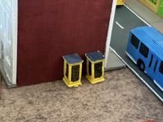 Telephone Boxes (z-scale) 3D Printer Model