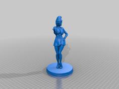 Christmas Girl 3D Printer Model