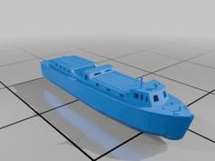 Royal Navy 45 Ft Fast Motor Boat 3D Printer Model