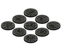 Mistborn Allomantic Metal Coins (1-9) 3D Printer Model