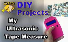 My Ultrasonic Tape Measure 3D Printer Model