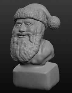 Santa Claus 3D Printer Model